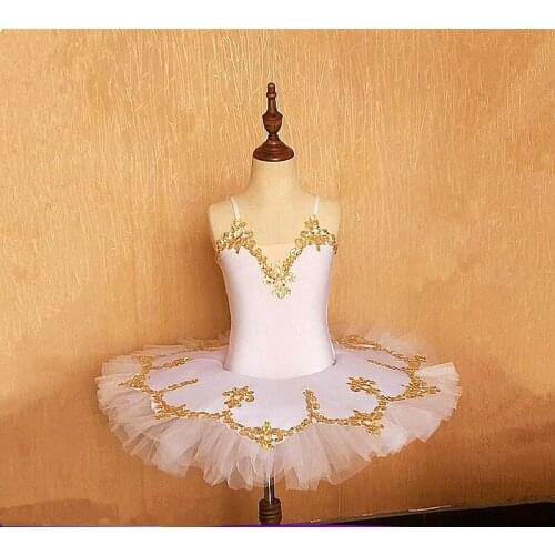 Pink/Purple/White/Green Girl Ballet Tutu Dress Swan Lake Ballet Costume Ballerina Clothes Children Ballet Dance Dressrs F Girls