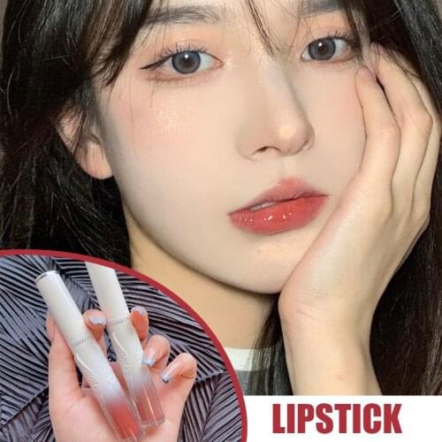High Quality 6 Colors Waterproof Liquid Lip Glaze Long Lasting Moisturizing Non-stick Lipstick