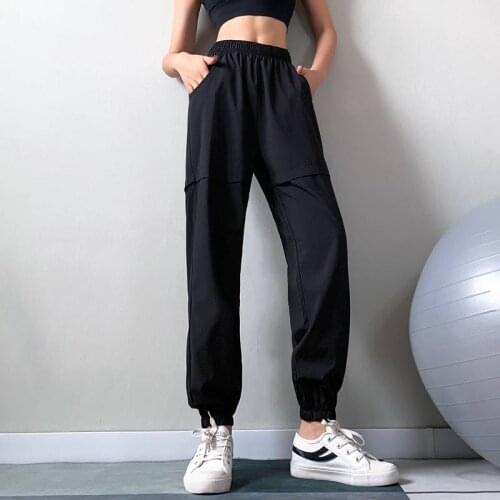 Women New Fashion Pocket Loose Sport Jogger Pants 2021 Casual Pant Female All-match Classic Cargo Trousers Ladies Streetwear Pop