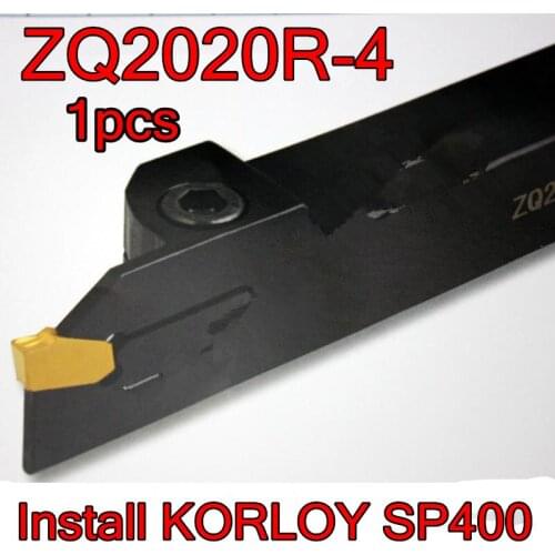 ZQ2020R-4 CNC lathe tool Install KORLOY SP300 CNC carbide insert 1pcs Free shipping