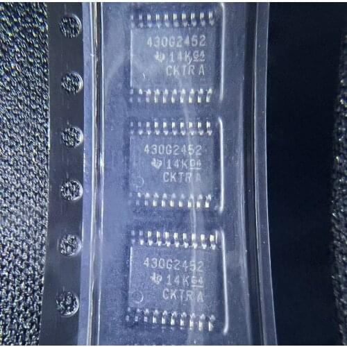 10pcs/lot Msp430g2452 430G2452 MSP430G2452IPW20 MSP430G2452IPW20R TSSOP-20 NEW