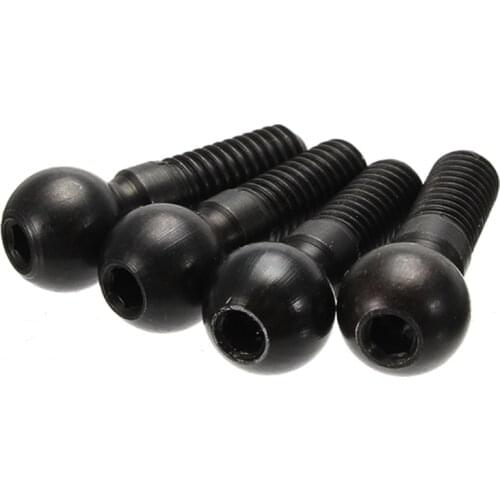 4 Pcs Ball Head Screw 8X22mm EA1068 for JLB Racing CHEETAH 1/10 Brushless RC Car Parts Accessories