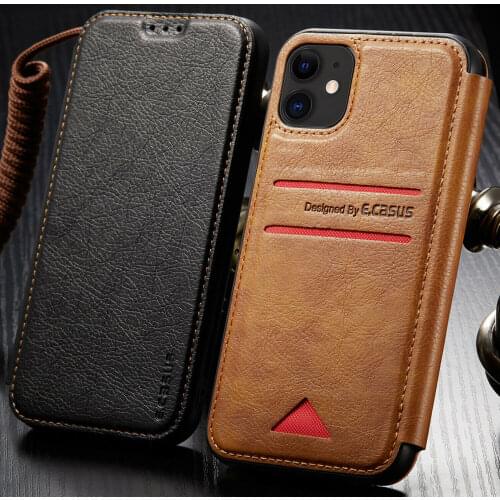 NEW Case For iPhone 12 12 Pro Max 12 Mini Retro Magnetic Card Stand Wallet For iPhone 11 XR XS Pro Max 6 7 8 Plus Wallet Case