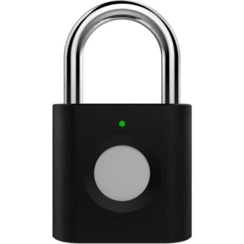 Luggage Fingerprint Padlock USB Smart Keyless Lock Zinc Alloy Induction Lock Multi-Recorded Door Lock