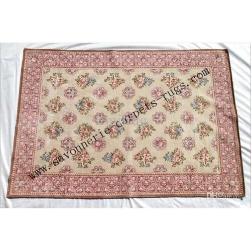 Savonnerie carpets rugs 90 lines hand-knotted Palace ecbdsav 010