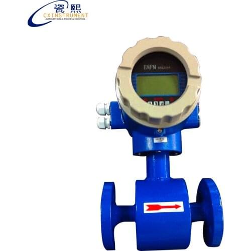 DN80 Pipe size 8.5-110 m3/H Flow range LCD Display and without Output Micro water flow meter