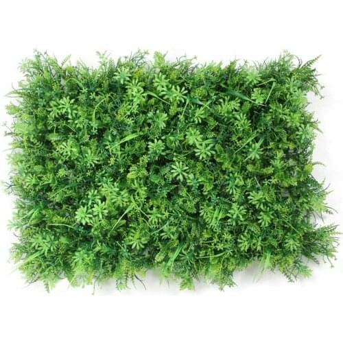 High quality Artificial Turf Carpet Simulation Plastic Grass Mat 40cm*60cm Green Lawn For Home Garden Carpet Wall Balcony Decor