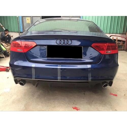 Suit For Audi 12-16 A5 / S5 Sports Version Modified Small Envelop Revonert Carbon Fiber Rear Lip