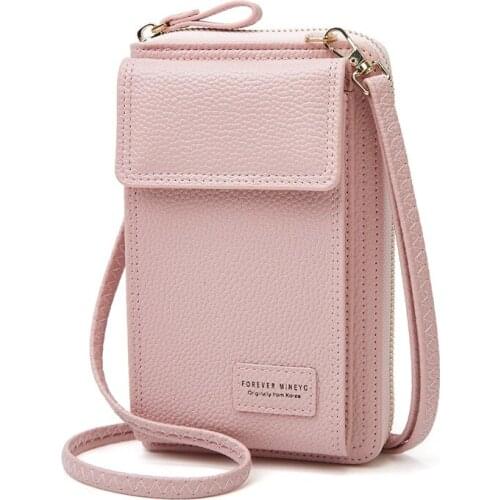 Fashion Women Shoulder Bag 2020 new lychee pattern wallet Lady Casual Mini Handbag phone Purse Crossbody Bag handtassen dames