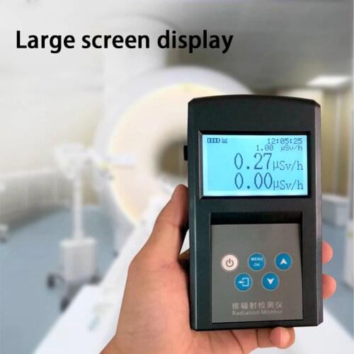 NEW FS2011 Radiation Counter Nuclear Detector Beta Gamma X-ray with Alarm Marble Tester Tool LCD Display Radioactive Detector