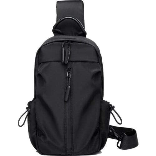 Backpack Chest Bag Mens Messenger Bag Fashion Casual Cycling Backpack Trendy Korean Style Small Shoulder Bag Men and Women
