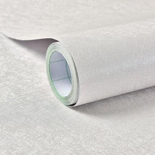 Self-adhesive 3D Wallpaper PVC Solid Color Silk Pattern Waterproof Bedroom Living Room Background Wall Sticker Mural Papel