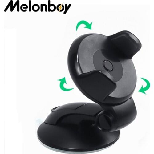 Melonboy Universal Rotation Car Phone Holder For iPhone Xiaomi Samsung GPS Phone Holder Stand Support Sensing Paste Suction Cup