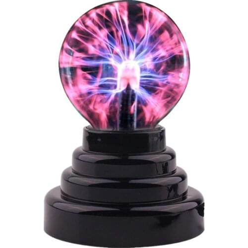 Xiaomi 3 Inch Magic Electrostatic Ion Ball Light Lightning Ball Night Light USB Romantic Atmosphere Light Kids Gift