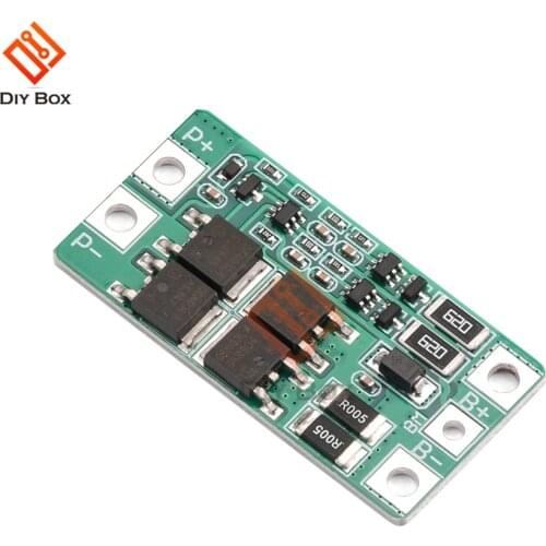 BMS 2S 10A Lifepo4 Battery Protection Board with Balance 18650 BMS PCM for Lifepo4 Battery Cell Pack Charging
