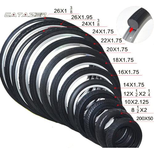 26/24/22/20/18/16/14/12.5/10/8.5 Inch Bicycle Solid Wear-resistant Airless Tire Without Tube Anti Stab Riding MTB Road Bike Tyre