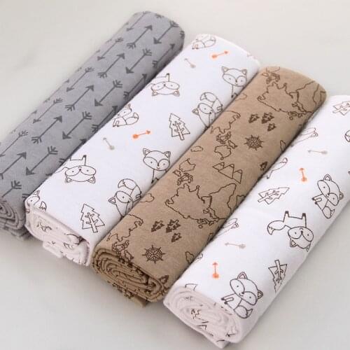 4pcs/pack 100% Cotton Flannel Receiving Baby Blanket Newborn Swaddle Colorful Baby Bedsheet Supersoft Blanket 76x76cm