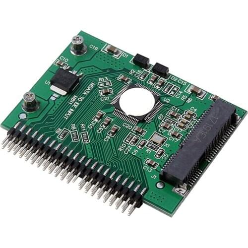 MSATA SSD to 44 Pin IDE Converter Adapter As 2.5 Inch IDE HDD PCI E Express Sata Converter Adapter for Laptop