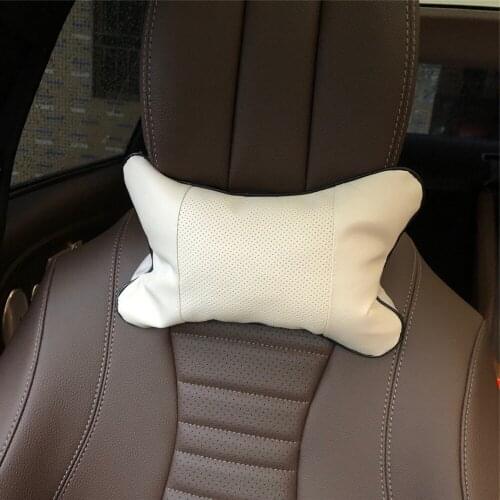 2pcs Car Neck Pillow Perforating Design case for Chevrolet Matiz Captiva Cruze TRAX Aveo Sonic Lova Sail EQUINOX