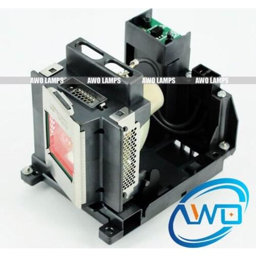 AWO Compatible Projector Lamp POA-LMP130 Replacement with Housing for SANYO PDG-DET100JL/DHT100L/DET100L/EIKI EIP-HDT20/EIP-SXG2