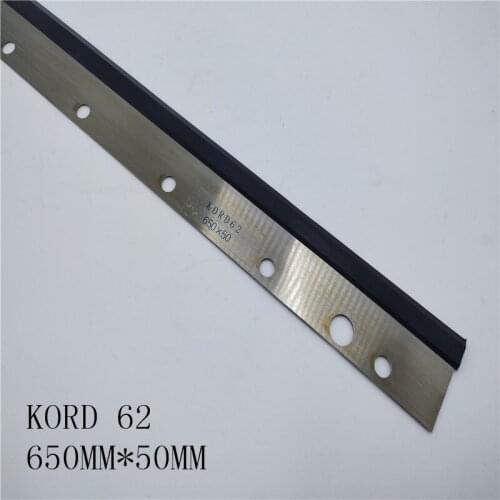 Free shipping 4 PCS KORD62 Wash up blade 650*50mm Offset Printing Machine Replacement 10holes