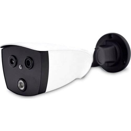 Binocular Optical Bi-spectrum Fever Detection AI Human Body Temperature Automatic Face Recognition CCTV Thermal Camera