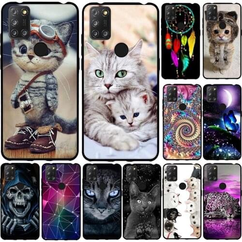Case For Alcatel 3X 2020 Cover Bumper Soft Silicone Thin TPU Phone Case For Alcatel 3X 2020 5061 Alcatel3X 3 X 2020 Case Cartoon