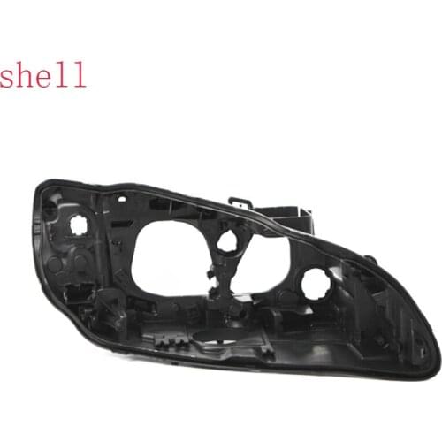 For Volvo s60L shell Black plastic Shell Black protective cover Lens light base Light protection base Headlight rear case