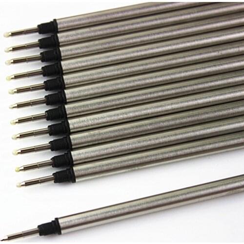 Black ink Roller ball screw type 0.7mm refill , rollerball ink refills pack of 10 pieces