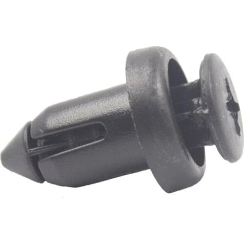 50x Car Vehicle Bumper Hood Mudguard Radiator Grille Push in Fixed Clip Fastener Rivets For Honda