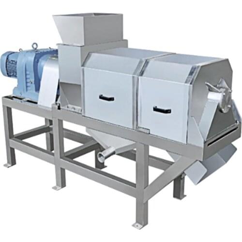 Industrial Juice Extractor Machine Apple Crusher Waste Paper Pulp Squeezing Machine Lemon Waste Food Dewatering Machine