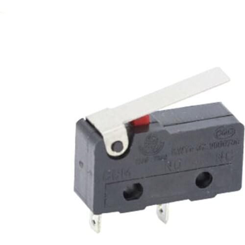 100 PCS/lot 2pin All New Limit Switch N/O N/C 5A250VAC KW11-3Z Mini Micro Switch Laser Machine Micro Limit Sensor Auto Switch