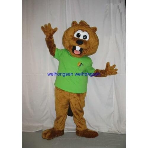 Rapid MaKe Vibrant picture squirrel Mascot Costume for Halloween christmas Party Costume Cartoon costume 303