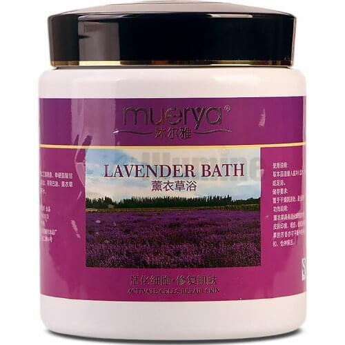 Lavender Bath Powder Spa Bubble Bath Wet Cream Repair Skin Soothing Sleep 1000g