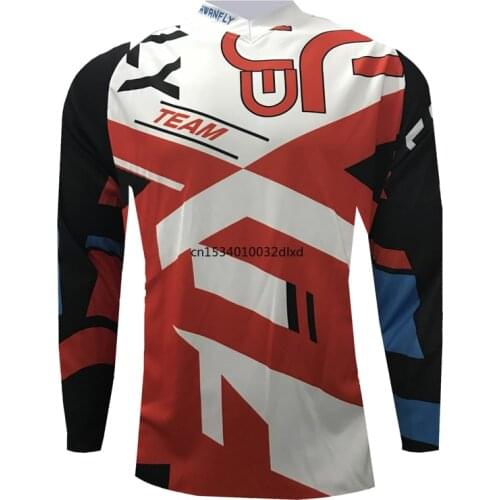 Hot selling mountain bike downhill racing clothing DH MTB shirt long sleeeve enduro jersey BMX motocross MX shirt men