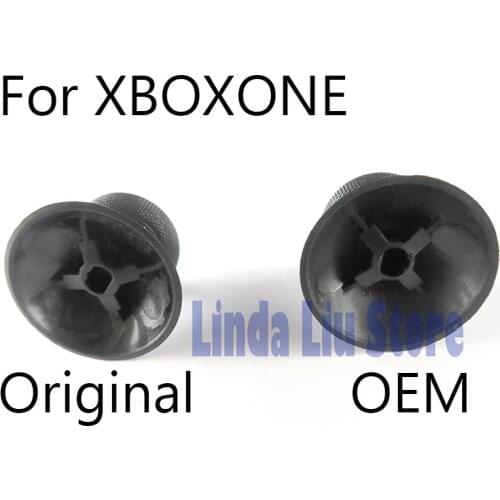 200pcs/lot original OEM Black Analogue Stick Controller Joystick Cap Mushroom Head Rocker Grip Cover for xbox one controller