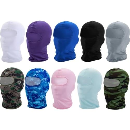 Unisex Sun Shield Neck Gaiter Balaclava Bandana Headband Ski Running Cycling