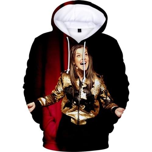 Camille Lellouche 3D Print Fashion Fall Winer Suit Hoodies Sportswear Hooded Youthful HIP HOP Streetwear Women/Men The hooded