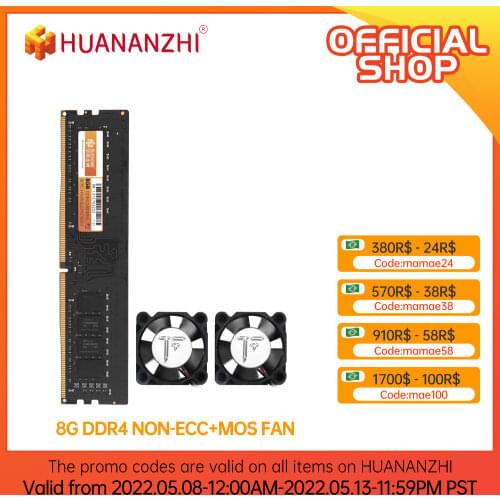 HUANANZHI X99-TF MOS FAN huananzhi RAM DDR3 DDR4 1600MHZ 2400MHZ NON-ECC 4G 8G COMBO KIT