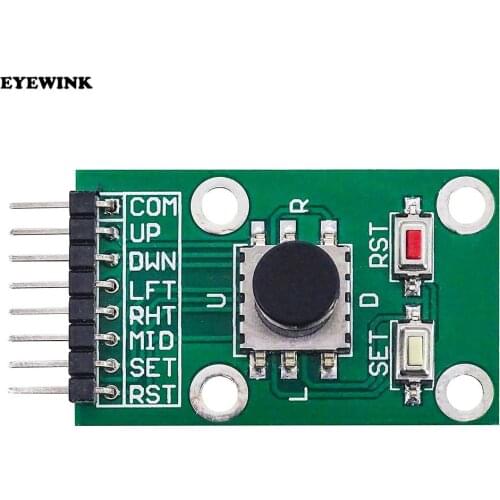 10pcs Five Direction Navigation Switch Button Module for MCU Game 5D Rocker Joystick Independent for Arduino Joystick Module
