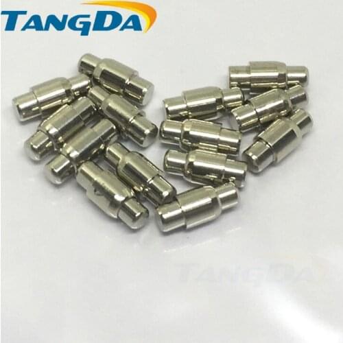 4 9.5 Nickel plated pogopin 4*9.5mm Connectors Spring telescopic thimble copper conductive needle (Can be customized) A