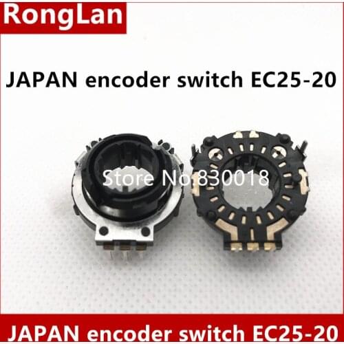 [BELLA]Import Original car audio encoder with hollow shaft encoder switch EC25-20 -bit code switch--10PCS/LOT