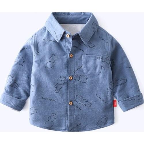 Maidou story Long Sleeve Shirts For Boys