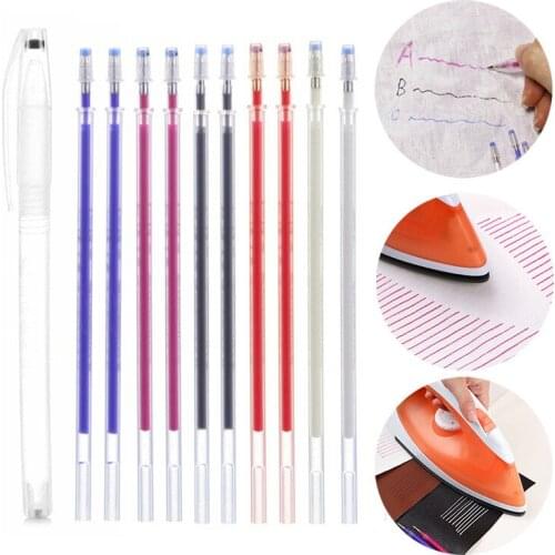 1set Sewing pen High Temperature disappearing marker pens DIY drawing lines mark multi purpose craft Sewing drawing accessories
