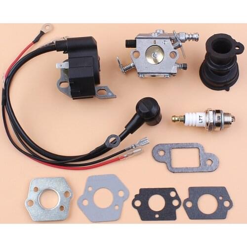 Carburetor Ignition Coil Module Gasket Spark Plug For STIHL MS250 MS230 MS210 021 023 025 Chainsaw Walbro Carb