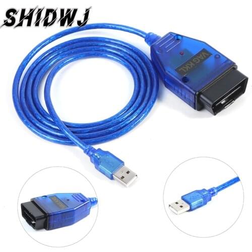 New Car Products VAG-COM 409 Com Vag 409.1 Kkl USB Diagnostic Cable Scanner Interface Repair Tools