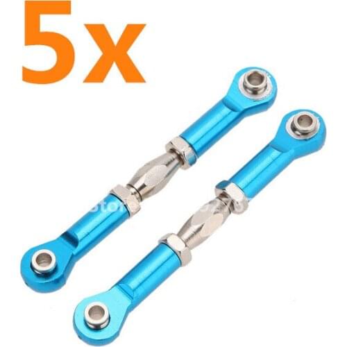 Wholesale 5Pairs/Lot HSP Upgrade Parts 106017 06048 AI Steering Linkage Spare Parts For 1/10 RC Model Car Off Road Buggy Warhead