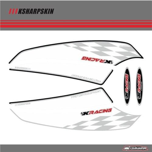 Rear Fairing Number Board KSHARPSKIN 3D Gel Protector for KAWASAKI ZX6R-RR-636 2003-2005