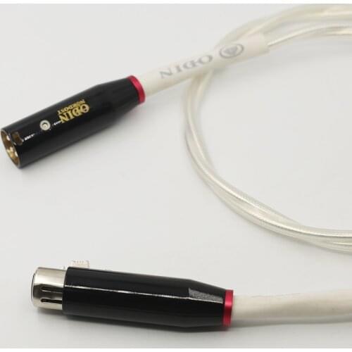 1 Piece HI-End Audio Silver Plated Cable Digital Coaxial XLR Balanced Audio Cable HIFI Coaxial Cable