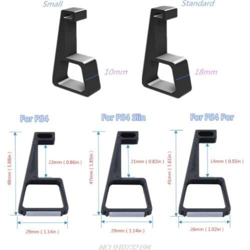 PS4 Accessories Bracket For Playstation 4 For PS4 For Slim Pro Feet Stand Console Horizontal Holder Game Machine Cooling N16 20
